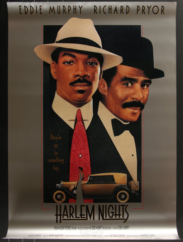 HARLEM NIGHTS Original Movie Poster One Sheet Eddie Murphy Richard Pryor 1989 Rolled
