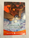 A RETURNER'S MAGIC SHOULD BE SPECIAL 11x17 D/S Original TV Poster NYCC 2023 MINT