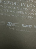 AN AMERICAN WEREWOLF IN LONDON FLOREY 24"x36" Limited Edition Screen Print 72/175