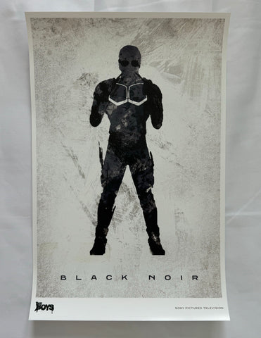 THE BOYS - 11"x17" Original Promo TV Poster SDCC 2024 MINT BLACK NOIR