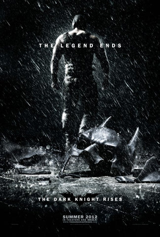 THE DARK KNIGHT RISES - 11.5"x17" Original Promo Movie Poster 2012 MINT Batman