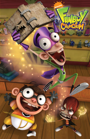 FANBOY & CHUM CHUM - 11"x17" Original Movie TV Poster SDCC 2025 MINT Nickelodeon