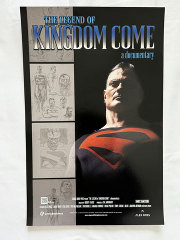 THE LEGENDS OF KINGDOM COME 11x17 Original Movie Poster SDCC 2024 MINT Alex Ross