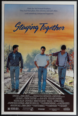 STAYING TOGETHER - 27"X41" Original Movie Poster One Sheet Rolled Rare 1989