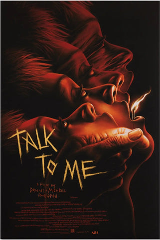 TALK TO ME Limited Edition 24"x36" Poster Print /1000 - Matt Ryan Tobin A24 MINT
