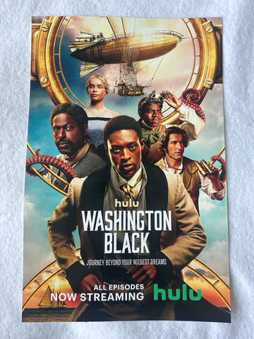 WASHINGTON BLACK - 11"x17" Original Movie TV Poster SDCC 2025 MINT HULU