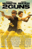 2 GUNS - 27"x40" D/S Original Movie Poster One Sheet 2013 Denzel Washington Mark Wahlberg