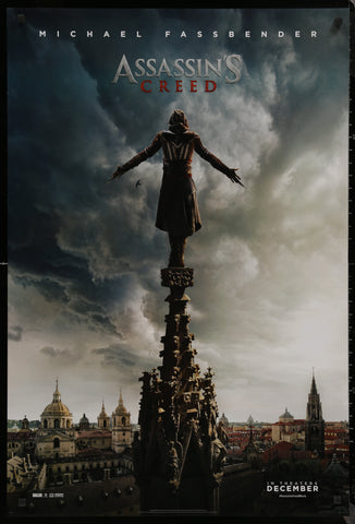 ASSASSIN'S CREED 27"x40" D/S Original Movie Poster One Sheet Michael Fassbender