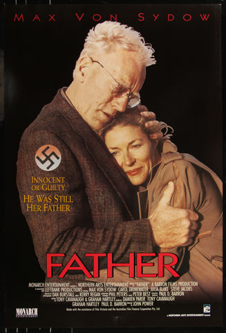 FATHER - 27"x40" Original Movie Poster One Sheet 1990 Rare Max Von Sydow
