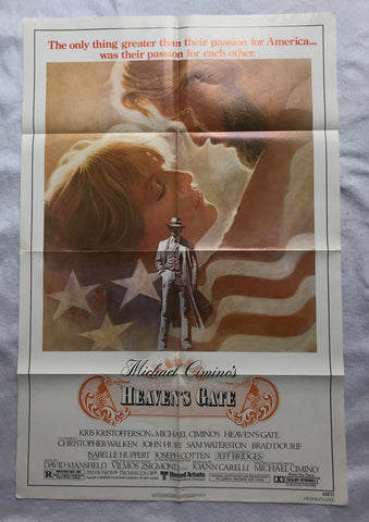 HEAVEN'S GATE - 27"x41" Original Movie Poster One Sheet 1981 Michael Cimino
