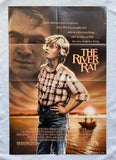 THE RIVER RAT - 27"x41" Original Movie Poster One Sheet Folded 1984 Tommy Lee Jones