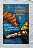 TROUBLE IN THE SKY - 27"x41" Original Movie Poster One Sheet 1960 Peter Cushing