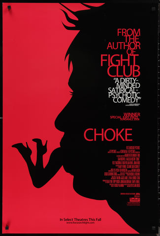 CHOKE - 27"x40" D/S Original Movie Poster One Sheet Sam Rockwell 2008