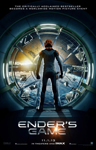 ENDER'S GAME - 27"x40" D/S Original Movie Poster One Sheet - Harrison Ford 2013