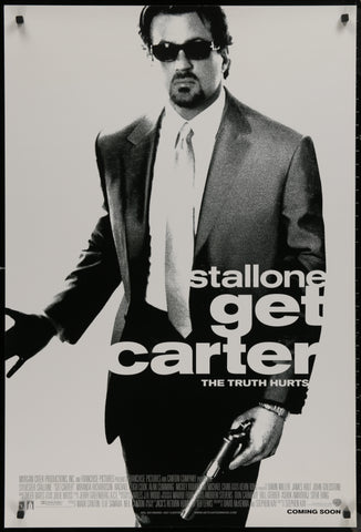 GET CARTER - 27"x40" D/S Original Movie Poster One Sheet 2000 Sylvester Stallone