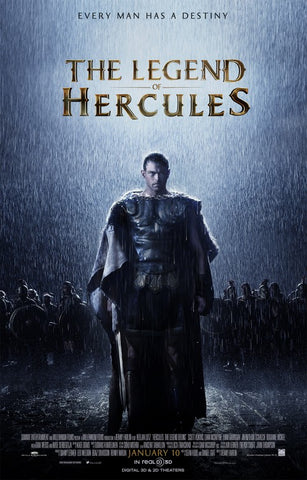 THE LEGEND OF HERCULES - 11.5"x17" Original Promo Movie Poster 2014 Kellan Lutz
