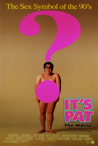 IT'S PAT THE MOVIE 27x40 D/S Original Movie Poster One Sheet 1994 Julia Sweeney