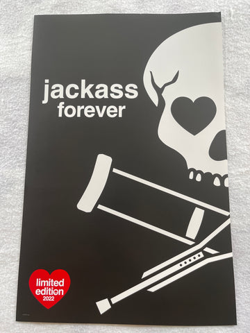 JACKASS FOREVER - 11"x17" Original Promo Movie Posters MINT 2022 LE Johnny Knoxville