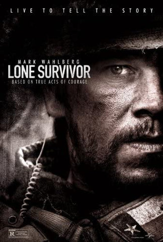 LONE SURVIVOR - 27"x40" D/S Original Movie Poster One Sheet 2013 Mark Wahlberg