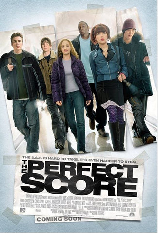 THE PERFECT SCORE 27"x40" D/S Original Movie Poster One Sheet Scarlett Johansson