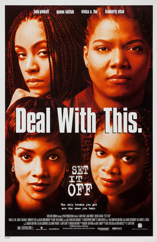 SET IT OFF 27"x40" D/S Original Movie Poster One Sheet Queen Latifah Jada Pinkett 1996