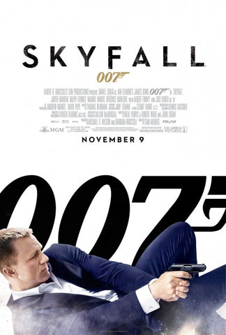 SKYFALL (007) - 27"x40" Original Movie Poster One Sheet James Bond DANIEL CRAIG