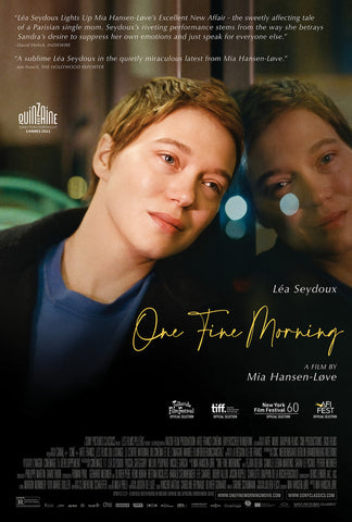 ONE FINE MORNING - 27"X40" D/S Original Movie Poster One Sheet 2022 Lea Seydoux