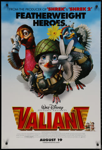 VALIANT - 27"x40" D/S Original Movie Poster One Sheet 2005 Ewan McGregor