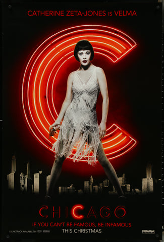 Chicago - 27"X40" Original Movie Poster One Sheet Catherine Zeta Jones