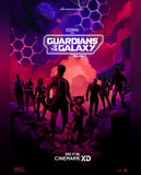 GUARDIANS OF THE GALAXY VOL 3 - 11"x17" Original Promo Movie Poster Cinemark XD MINT