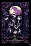 NIGHTMARE BEFORE CHRISTMAS 27"x40" D/S Original Movie Poster One Sheet 30th Anniversary