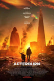 AFTERBURN - 11"x17" Original Promo Movie Poster 2025 MINT Rare Dave Bautista