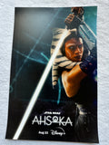 AHSOKA 11"x17" Original Promo TV Poster SDCC 2023 MINT Star Wars Rosario Dawson
