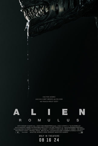 ALIEN ROMULUS - 27"X40" D/S Original Movie Poster One Sheet 2024 Cailee Spaeny