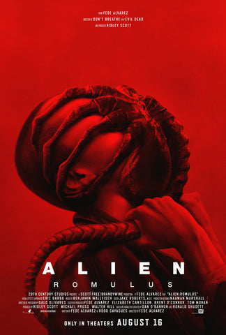 ALIEN ROMULUS - 27"X40" D/S Original Movie Poster One Sheet 2024 Cailee Spaeny