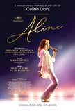 ALINE - 27"X40" D/S Original Movie Poster One Sheet 2021 Celine Dion RARE