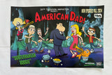 AMERICAN DAD - 12"x18"  Original Promo TV Poster SDCC 2024 MINT Hulu Animayhem