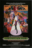 AMERICAN POP - 27"x41" Original Movie Poster One Sheet ROLLED 1981 Ralph Bakshi