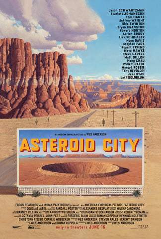 ASTEROID CITY - Original Movie Postcard 4"x6" MINT 2023 Wes Anderson Tom Hanks