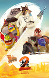 THE BAD GUYS 2 - 11"x17" Original Promo Movie Poster 2025 MINT Animation