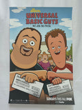 UNIVERSAL BASIC GUY - 12"x18" Original Promo TV Poster SDCC 2024 MINT Fox Hulu