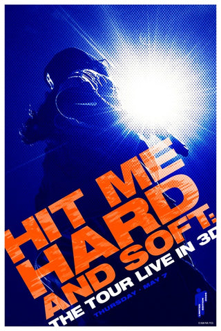BILLIE EILISH: Hit Me Hard and Soft - The Tour - 12"x18" Original Promo Movie Poster MINT LE 2026