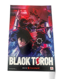BLACK TORCH - 12"x18" D/S Original Promo Movie / TV Poster MINT SDCC 2026 Viz Media