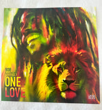 BOB MARLEY: ONE LOVE 12"x12" Original Promo Movie Poster MINT Limited Edition C