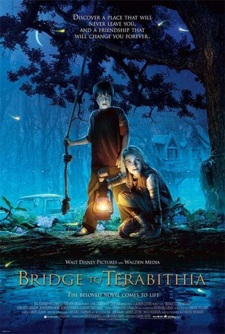 BRIDGE TO TERABITHIA - 27"x40" D/S Original Movie Poster One Sheet 2007