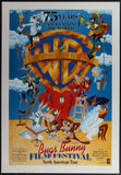 THE BUGS BUNNY FILM FESTIVAL - 27"x39" D/S Original Movie Poster One Sheet 1998