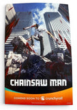 CHAINSAW MAN - 11"X17" Original TV Poster MINT 2022 NYCC Viz Media Manga