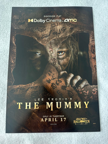 LEE CRONIN'S THE MUMMY - 13"x19" Original Promo Movie Poster MINT 2026 AMC Dolby