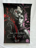 THE CROW - 13.5"x20" Original Movie Poster SDCC 2024 MINT Bill Skarsgard
