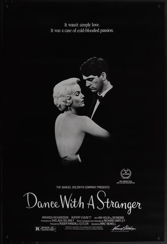 DANCE WITH A STRANGER - 27"X40" Original Movie Poster One Sheet 1985 Rolled